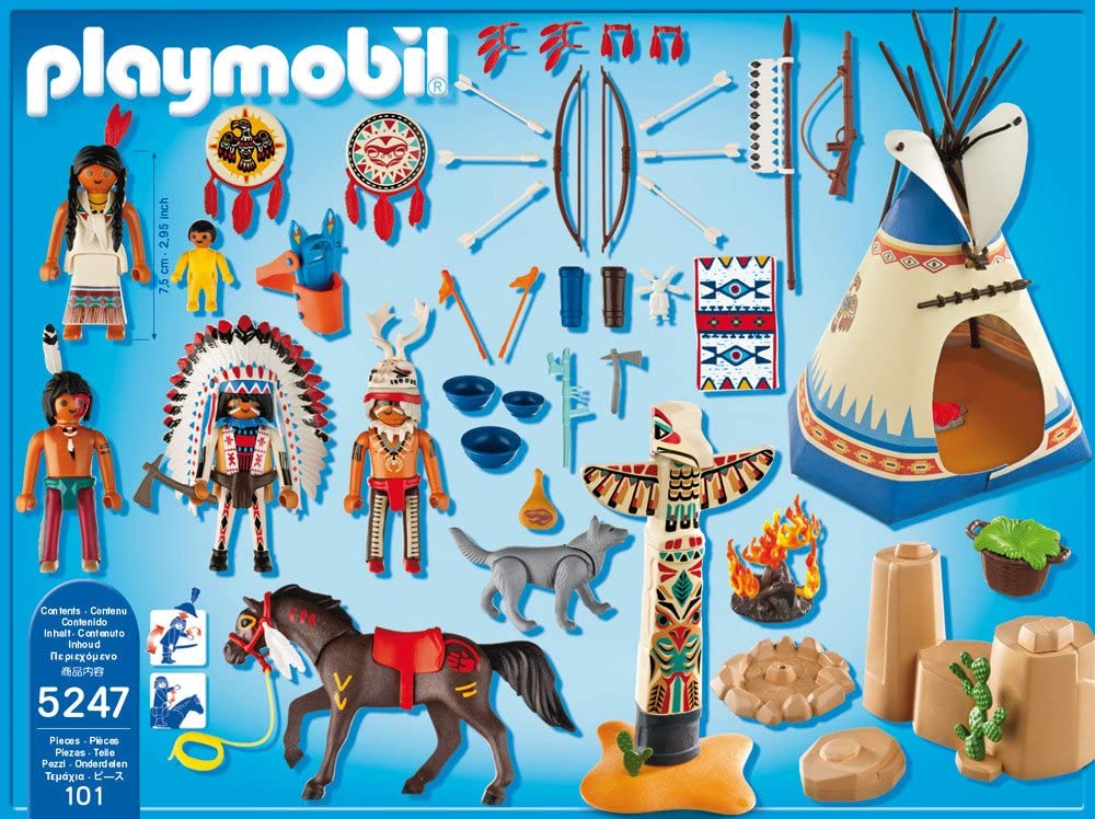 Playmobil 5247 Native American Camp Playmobil News And Reviews PlaymoBello Fun