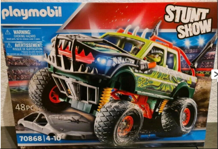 Playmobil 70868 stunt show monster truck