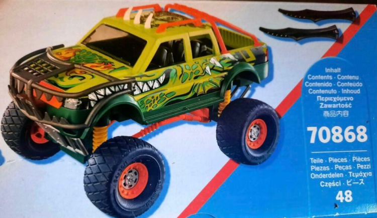 playmobil 70868 stunt show monster truck