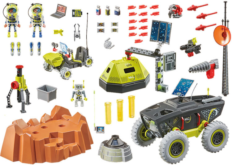 PLAYMOBIL SPACE - PROMO-PACK SPATIONAUTE ET DRONE #71370 - PLAYMOBIL / Space